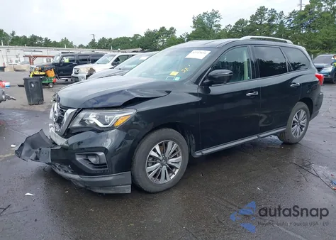 2019 Nissan Pathfinder Sl from USA, damaged, VIN 5N1DR2MM9KC624344